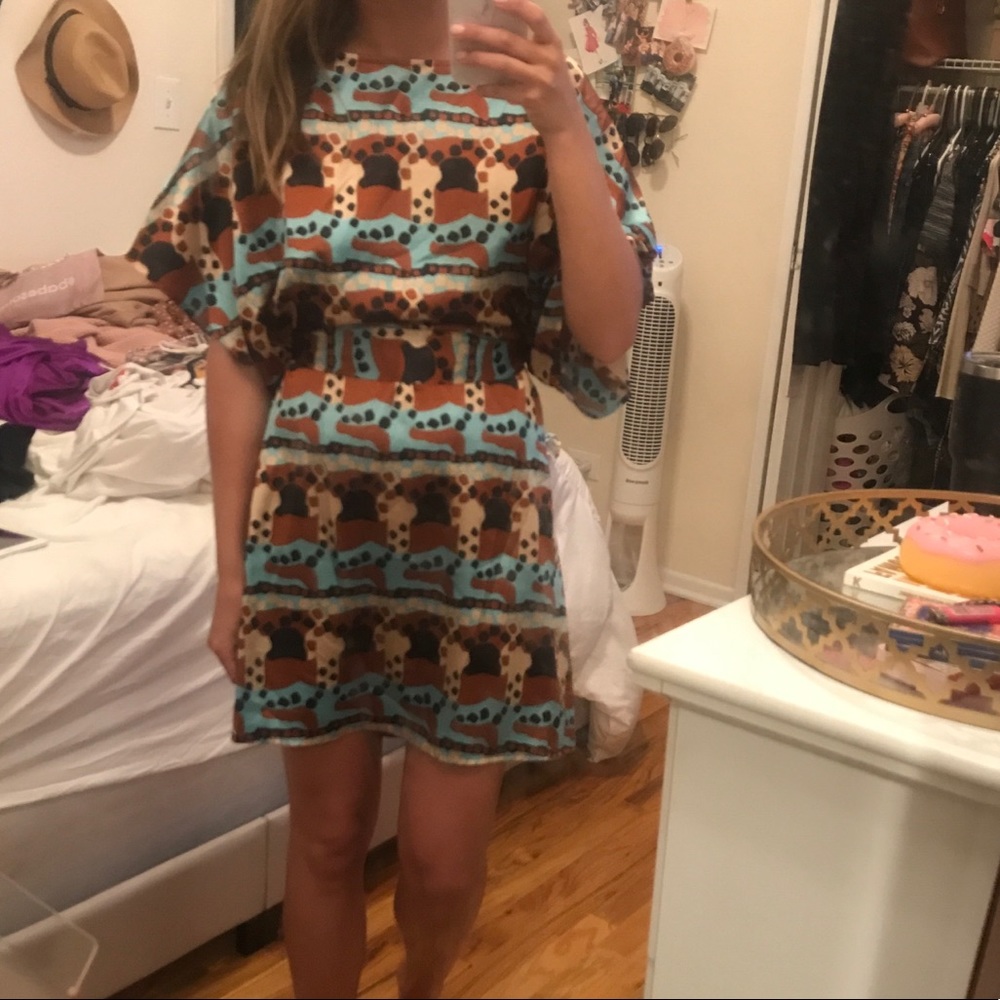 BCBG abstract dress